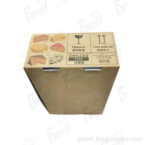 Insulation Frozen Food Box Biodegradabl Packaging Insulation Frozen Food Box Manufactory